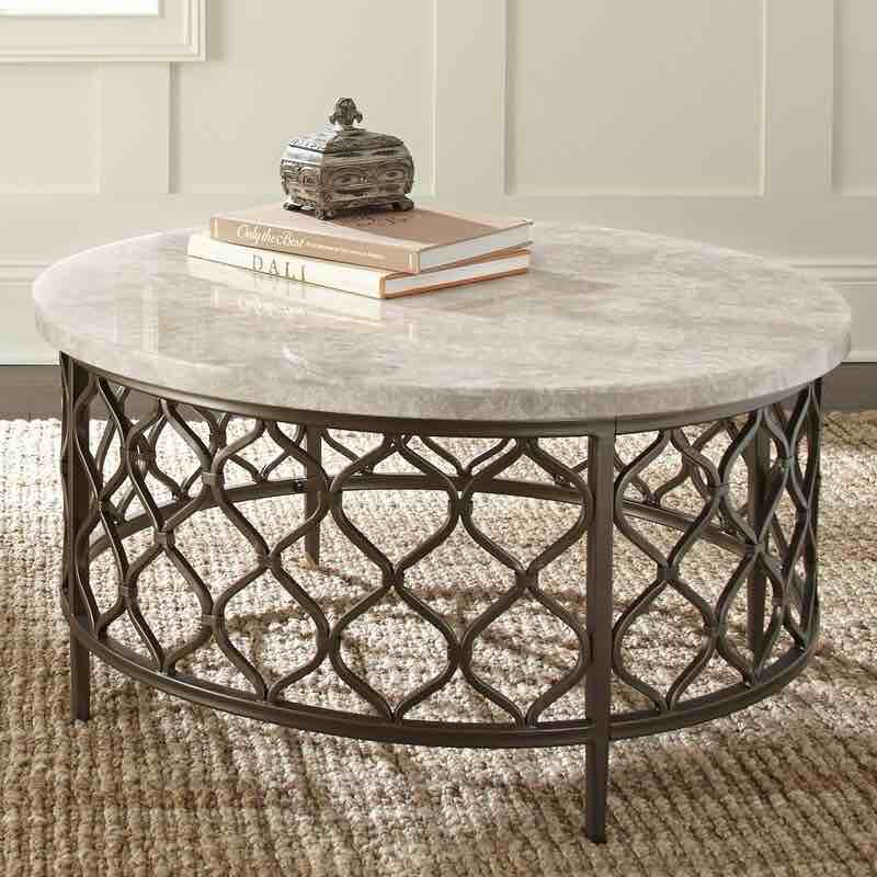 Akhilesh Marble Coffee Table Top