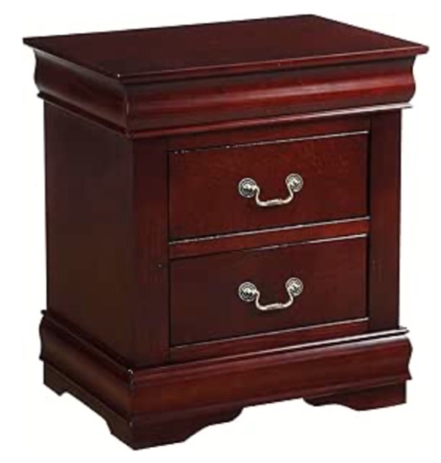Fahim 2 - Drawer Nightstand in Cherry