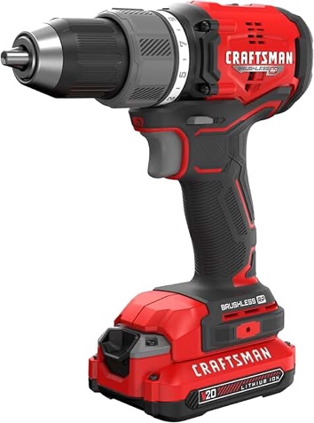 CRAFTSMAN Cordless Drill TOOL ONLY NO BATTERY (CMCD713C2)