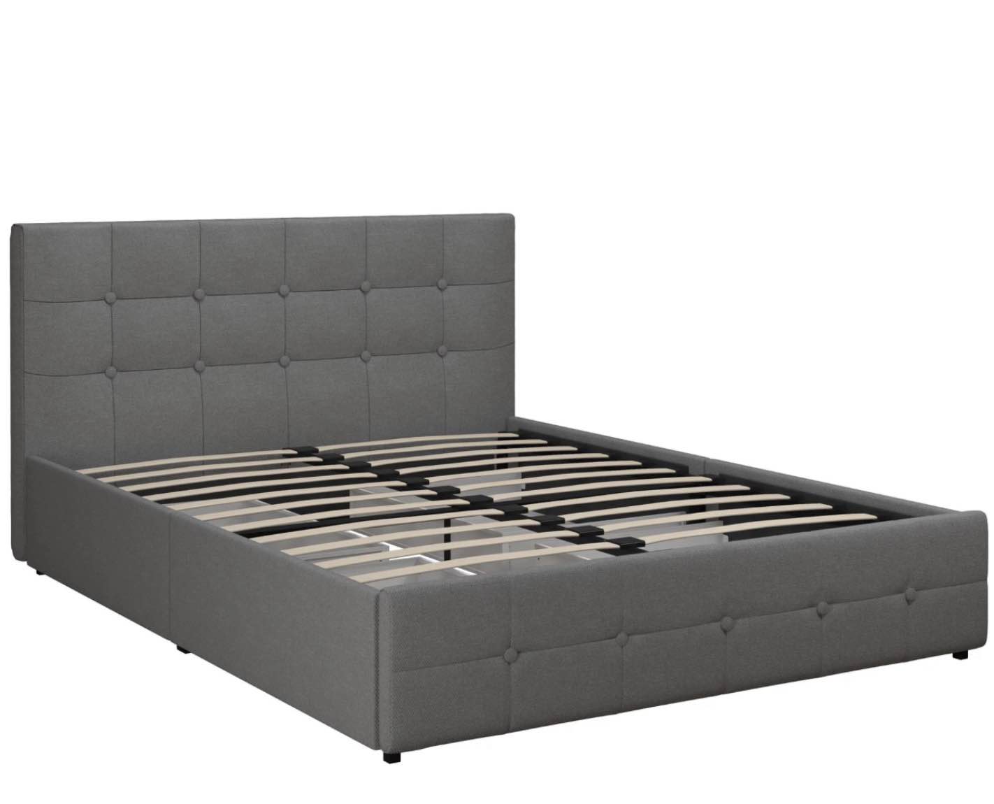 Rose Platform Bed Frame with Storage Drawers