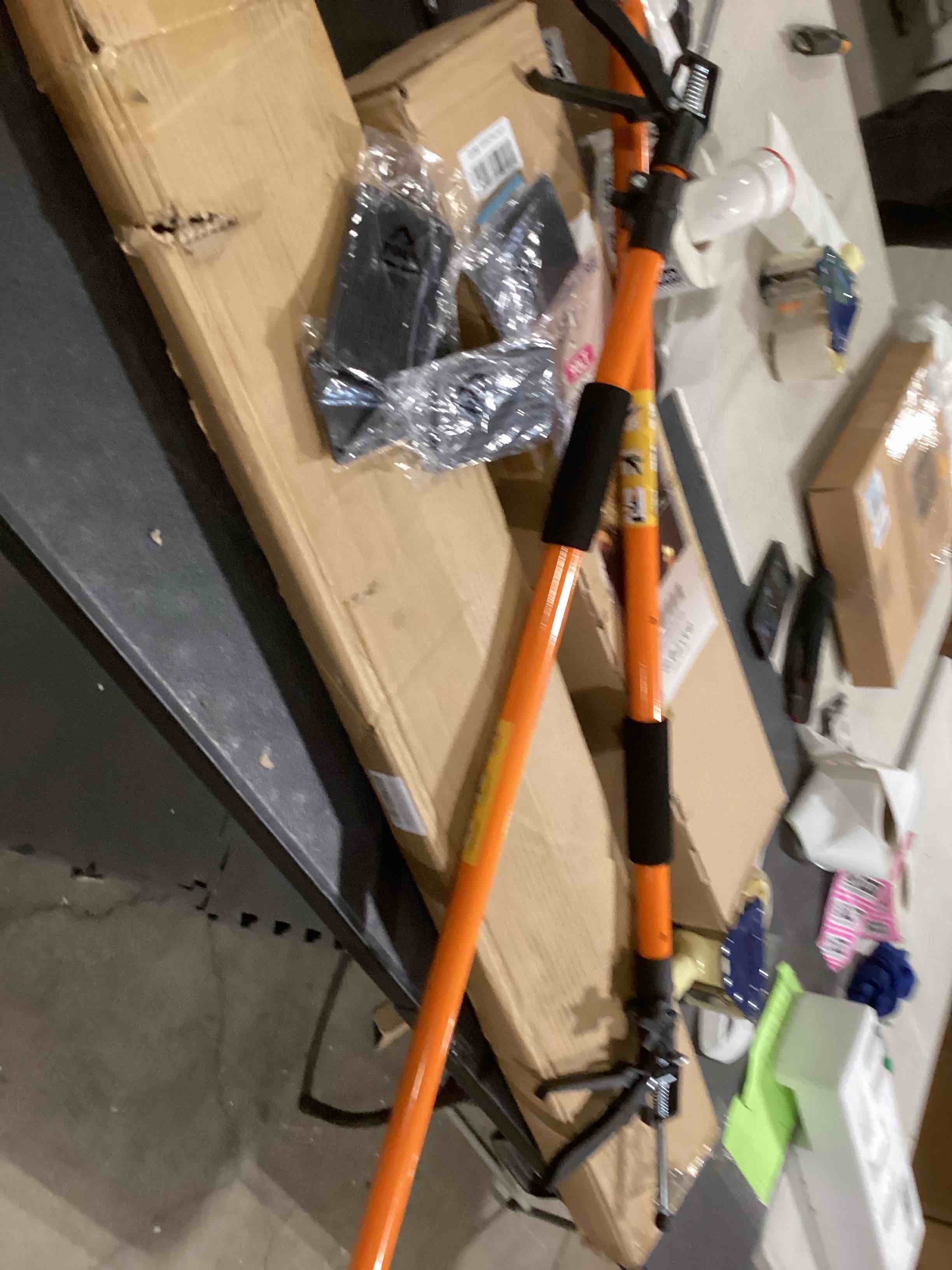 2Pack Adjustable Support Pole,Steel 3rd Hand Support System,Support Rod for Jacks Cargo Bars Drywalls,Cabinet Jacks for Installing Cabinets,Extends from 45 to 114 Inch,Supports up to 154 lbs