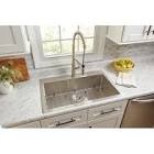 200+ bought last week allen + roth Alden Dual-mount 33-in x 22-in Stainless Steel Single Bowl 1-Hole Kitchen Sink 