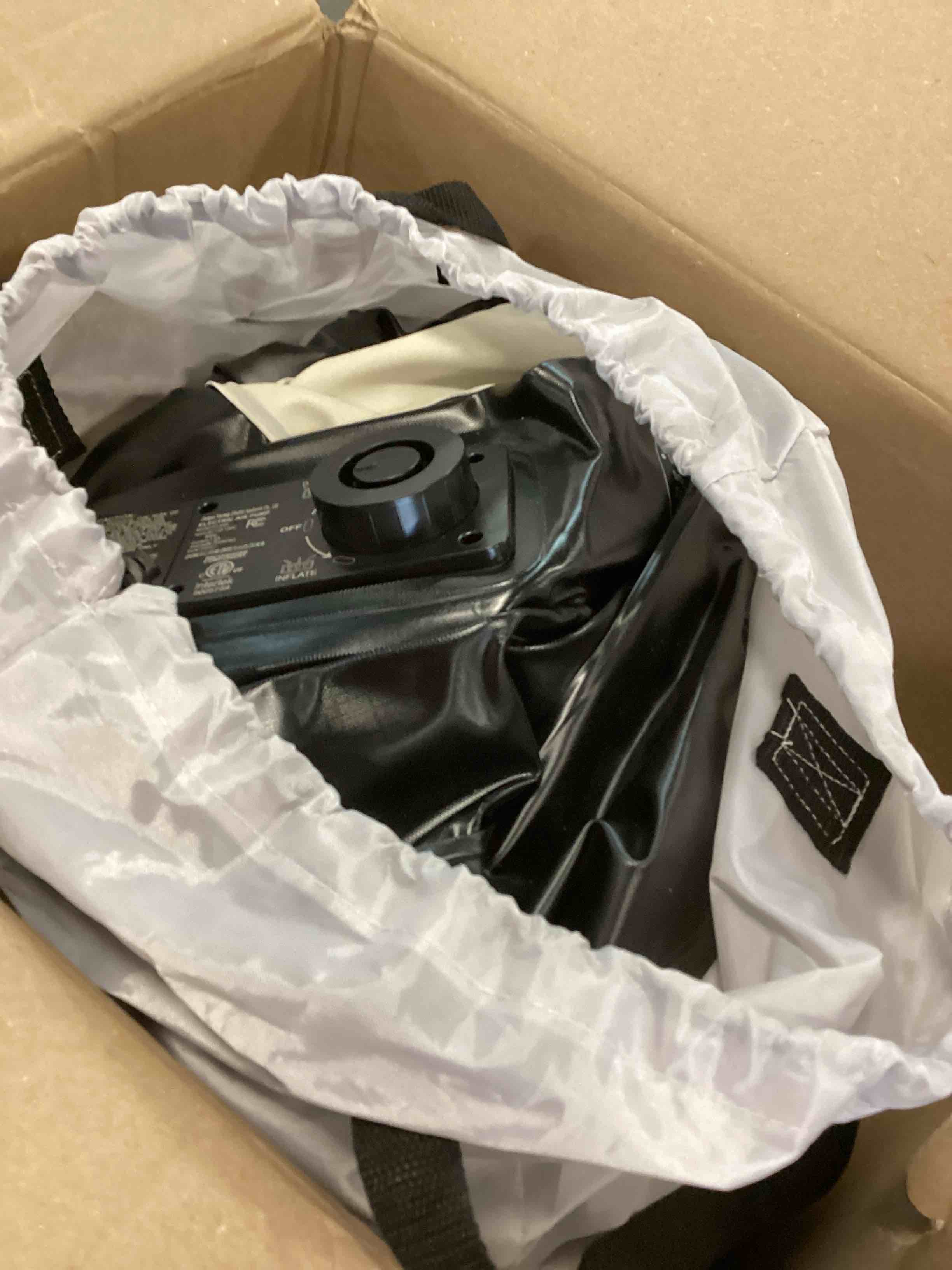 Queen Air Mattress with Built in Pump, Blow Up Colchones Inflables