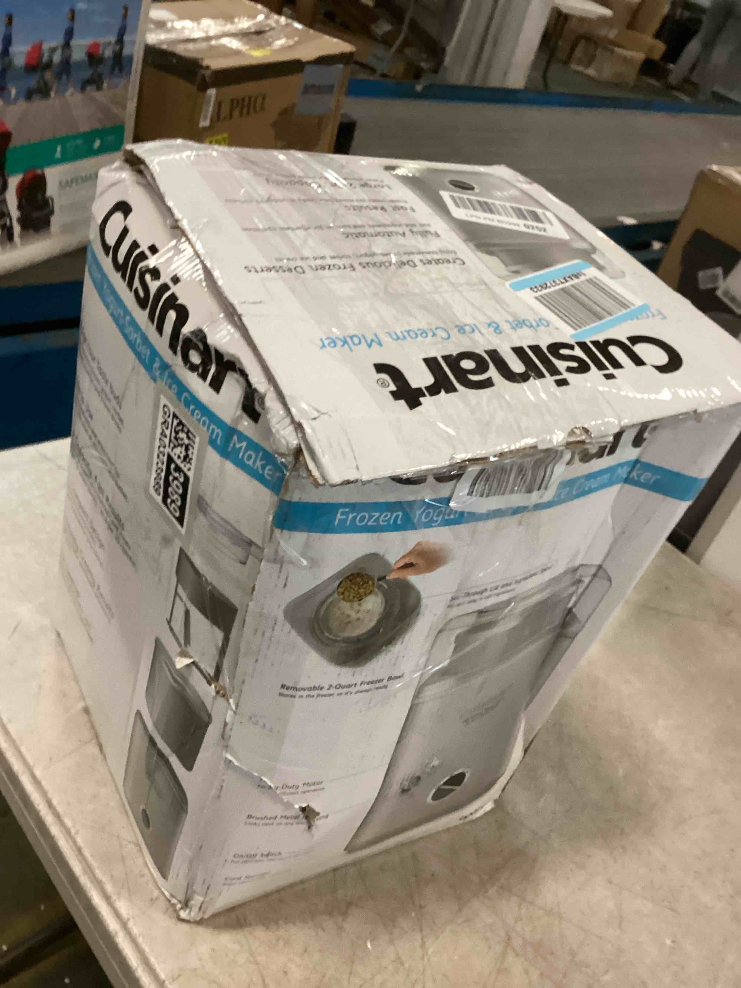 CUISINART Ice Cream Maker, Ice Cream and Frozen Yogurt Machine, 2Qt