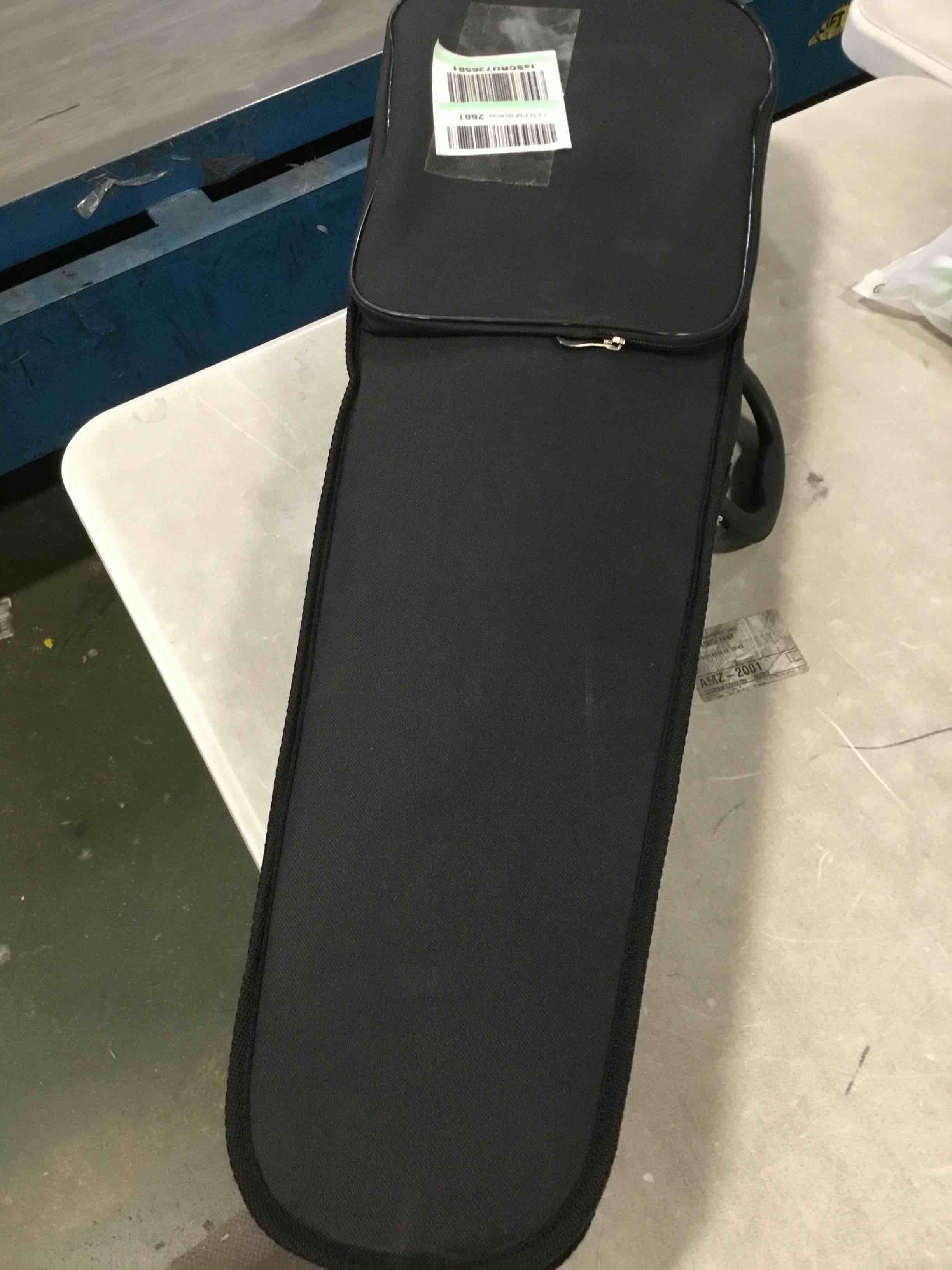 4/4 Black White Skull Colored Solid Wood Acoustic/Electric Violin Kit