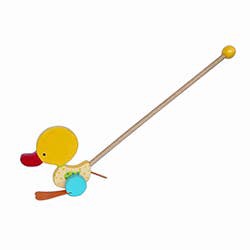 Birchwood Trading Wooden Walk Toy Duck