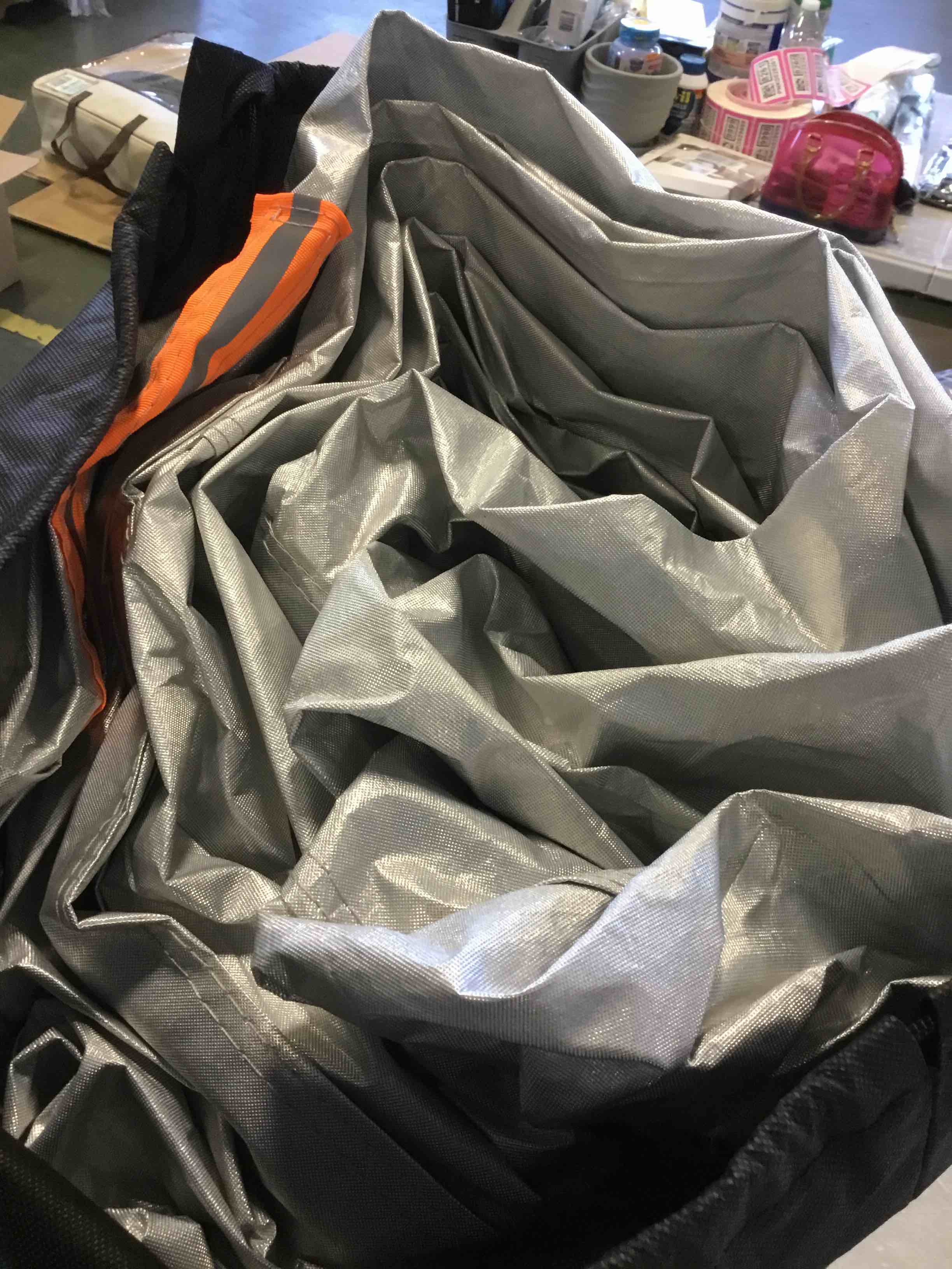 Kayme 6 Layers SUV Car Cover Waterproof All Weather for Automobiles, Outdoor Full Size Cover Rain Sun UV Protection with Zipper Cotton, Universal Fit for SUV Jeep (182-190 inch)