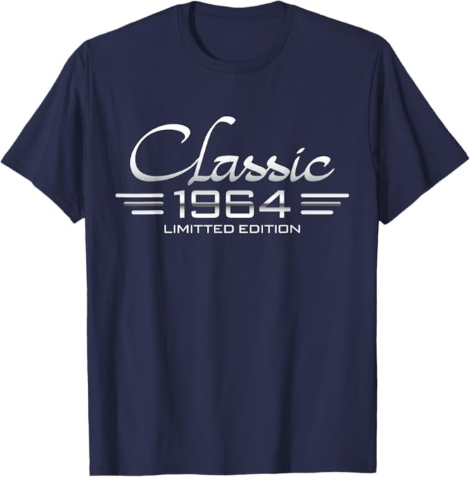 ( Size:M)60 Year Old Vintage Classic Car 1964 60th Birthday T-Shirt