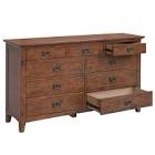 Sunset Trading Manchester 4930-0877 9 Drawer Dresser