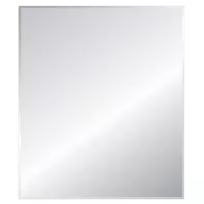 (broken)Project Source Beveled Frameless Wall Mirror