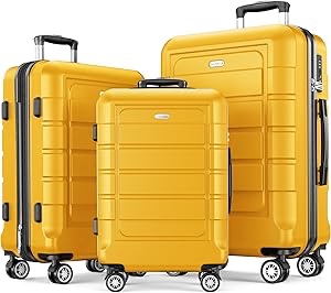 Yellow Showkoo Luggage