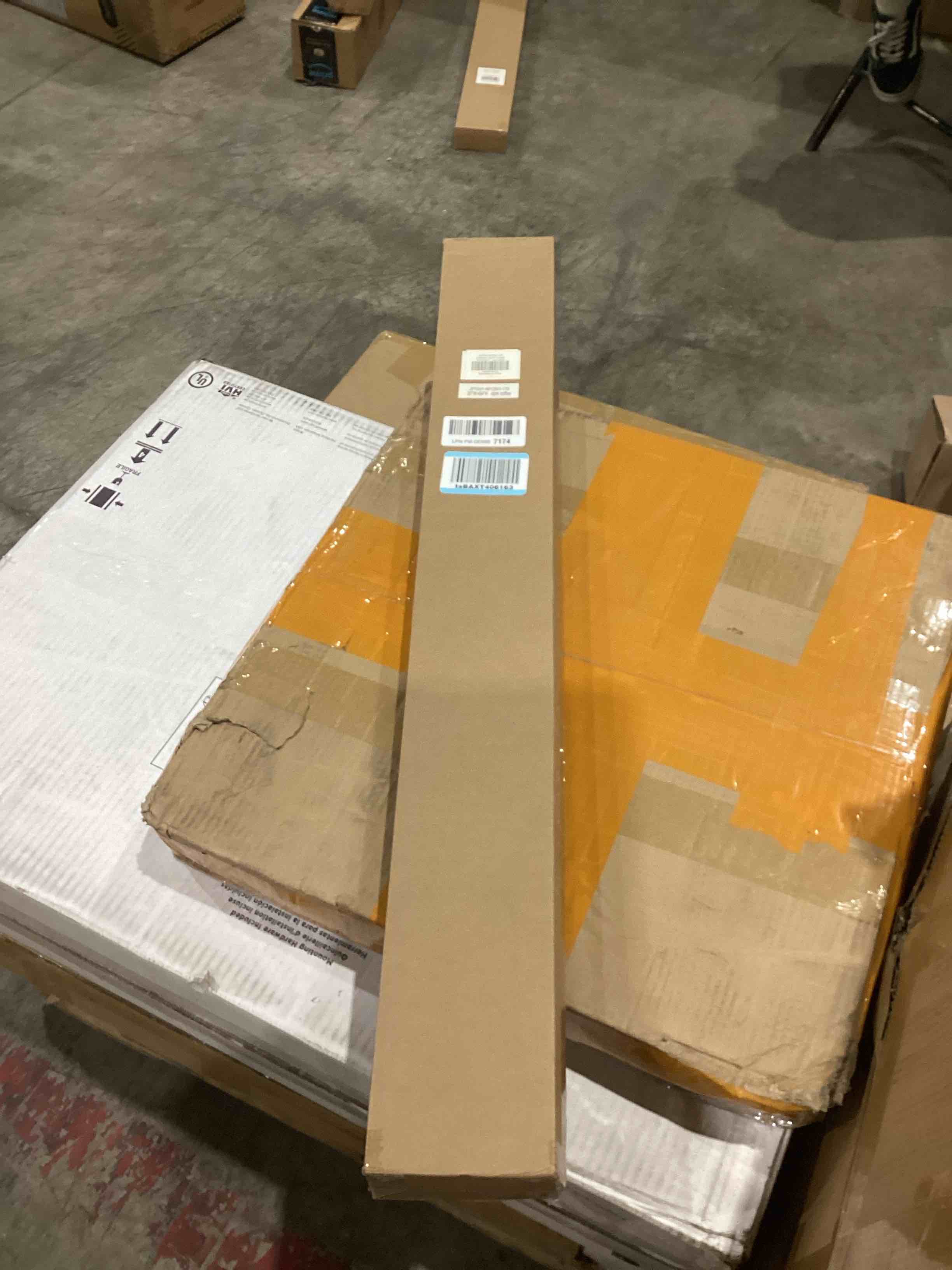 brown pull down shade