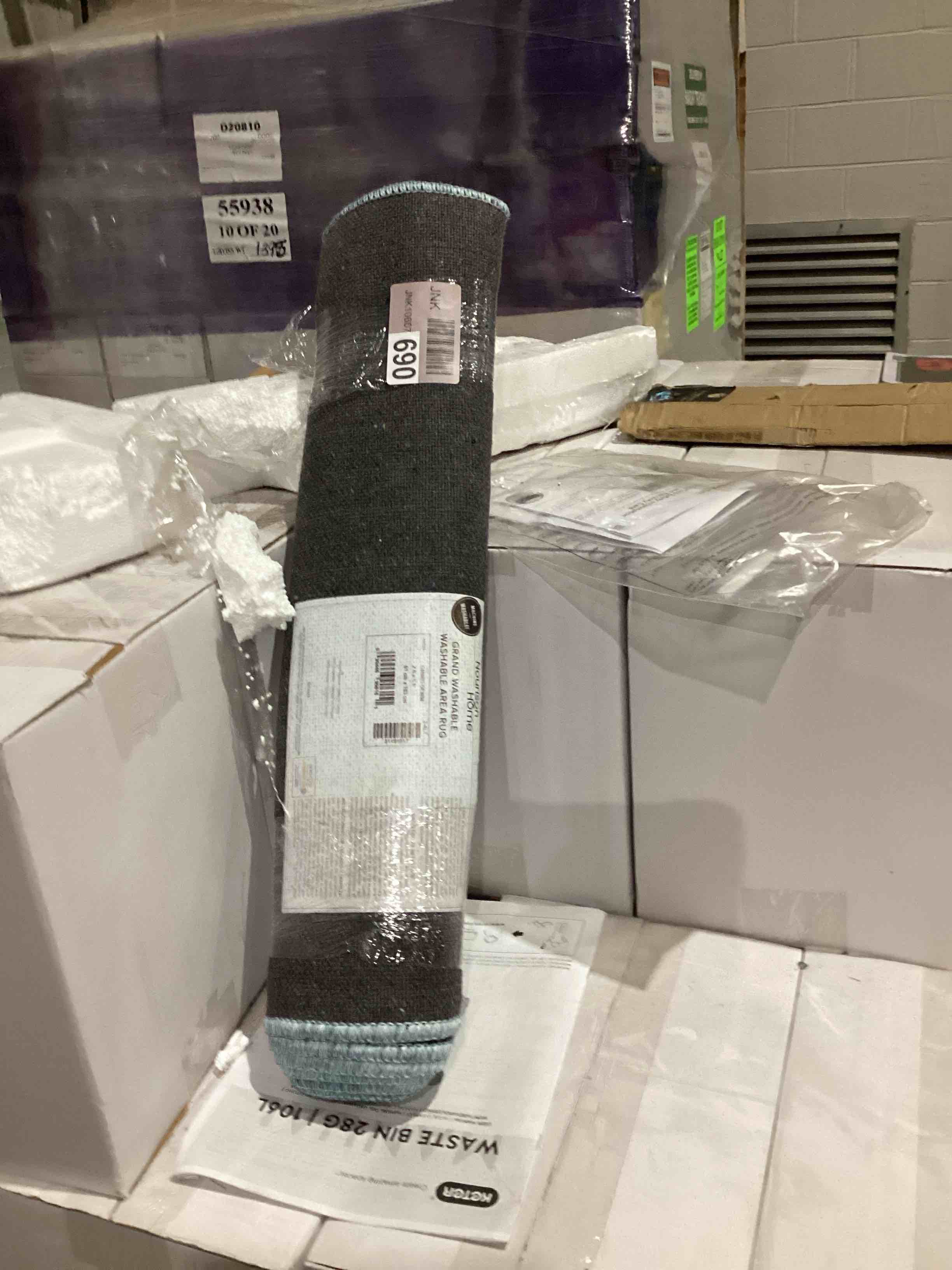 nourison home denim rug