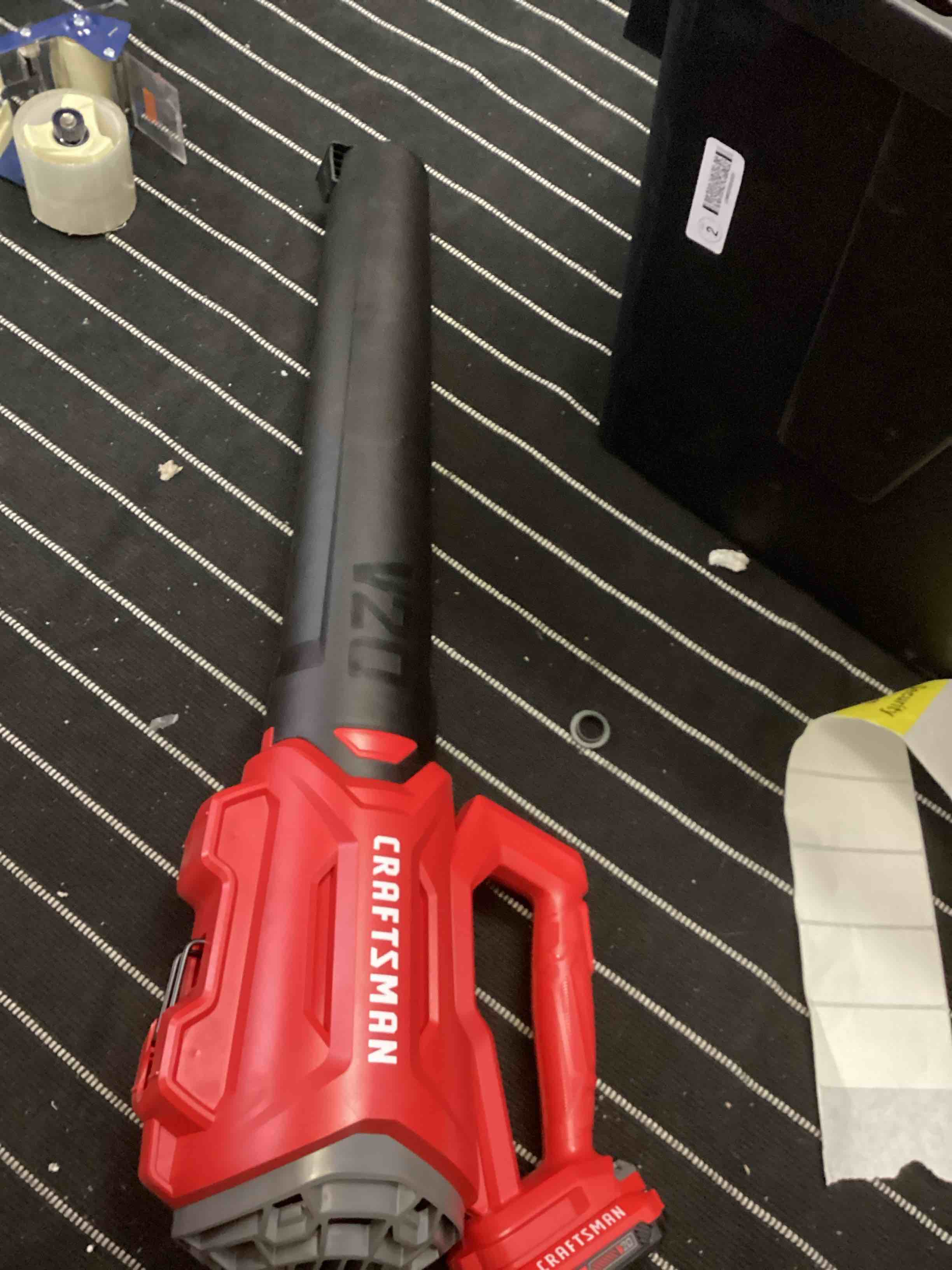 Craftsman 20-volt Max 340-CFM 90-MPH Battery Handheld Leaf Blower