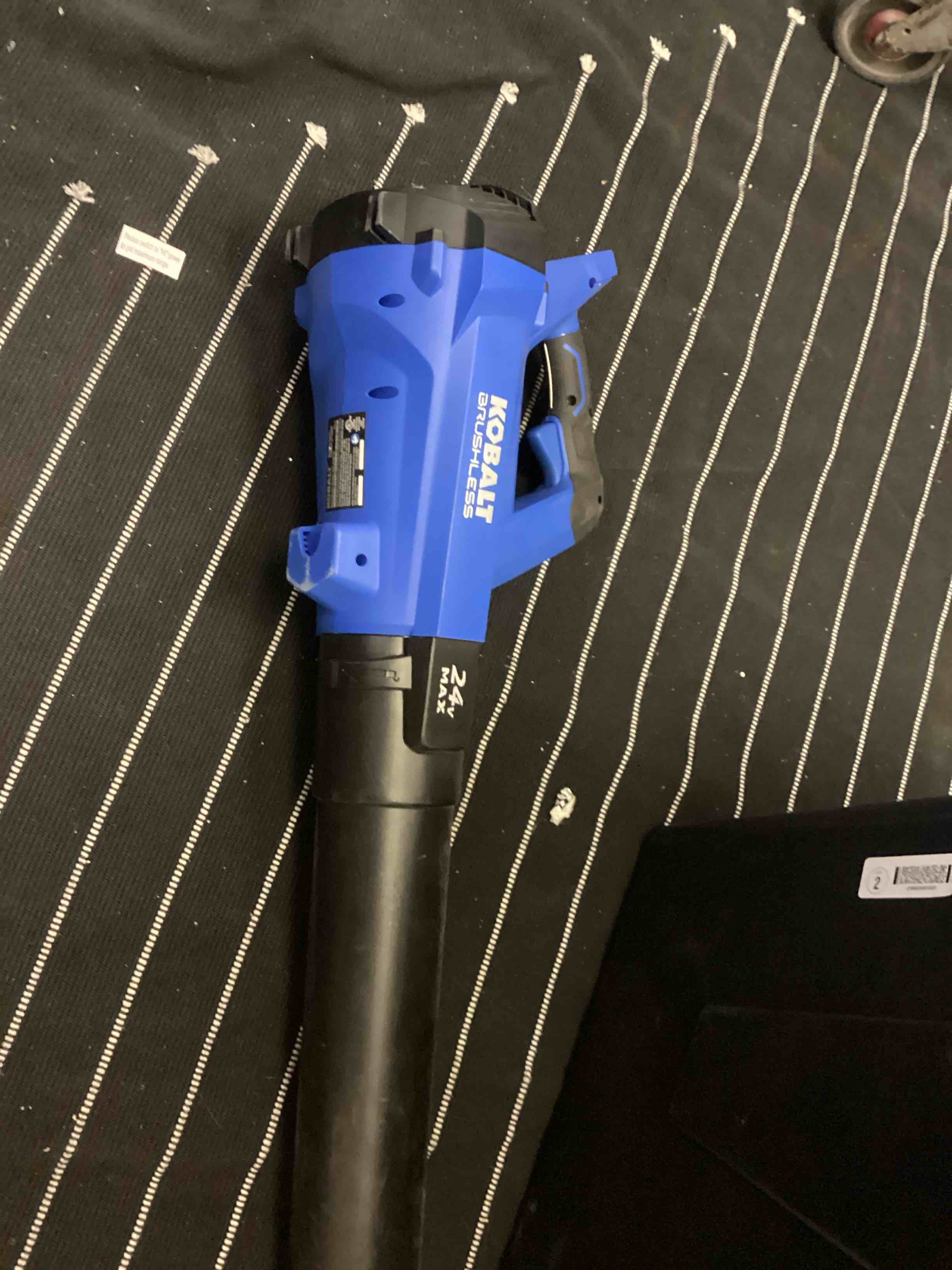 kobalt brushless 24v max blower