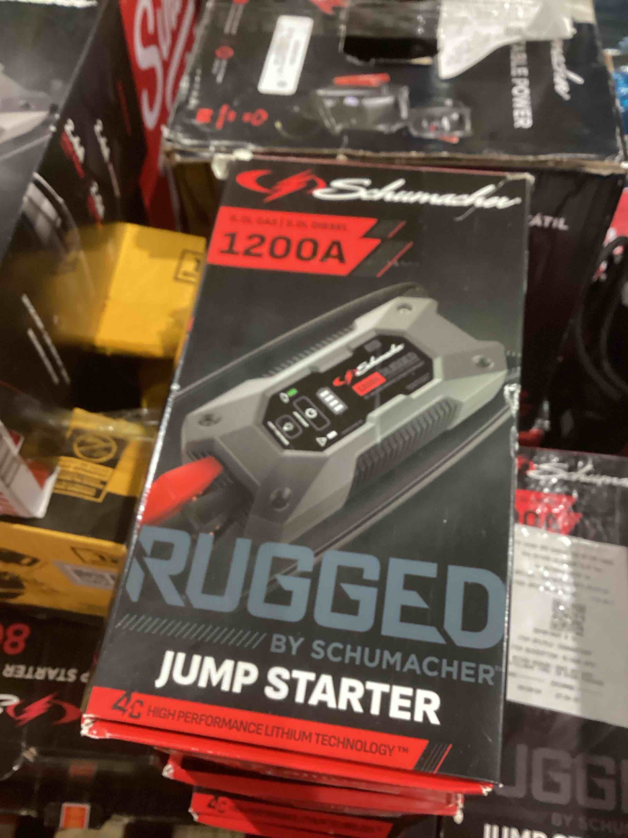 rugged jump starter 1200