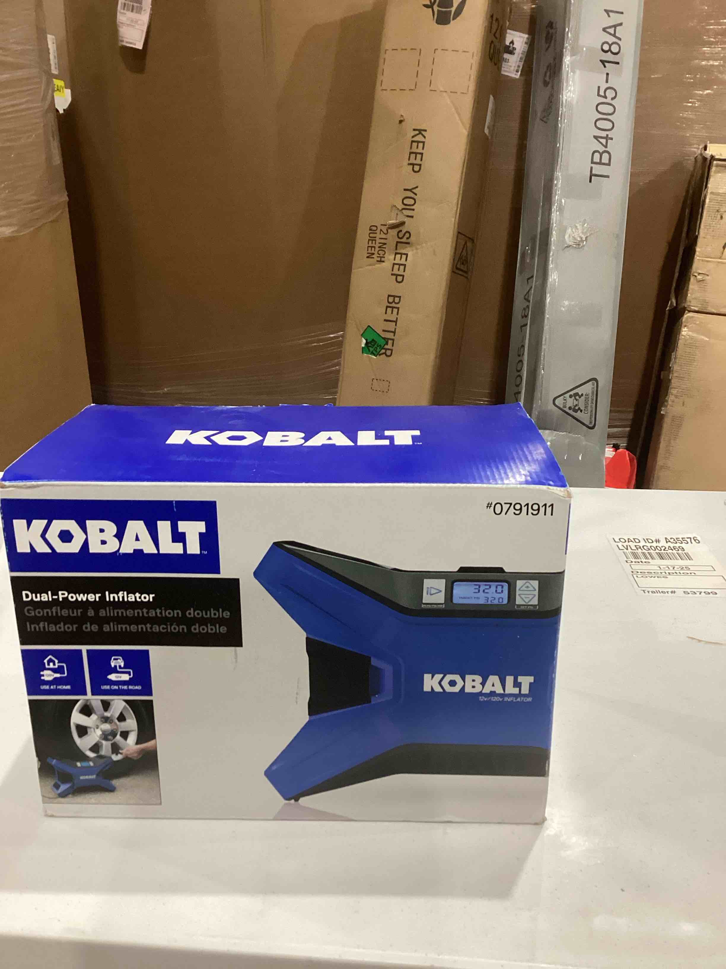 Kobalt dual- power inflator 