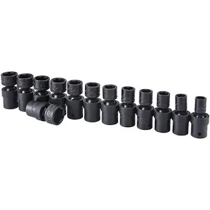 ICON 56731 Impact Swivel Socket Set 1/2 in. Drive SAE  14 Pieces BRAND NEW