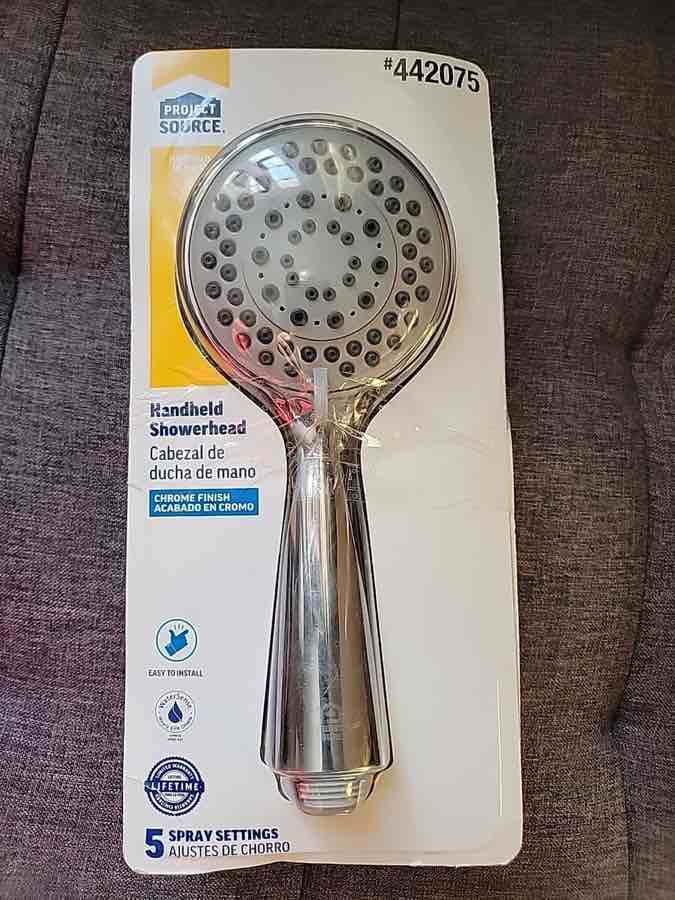 Project Source Handheld Showerhead Silver #442075 | eBay 