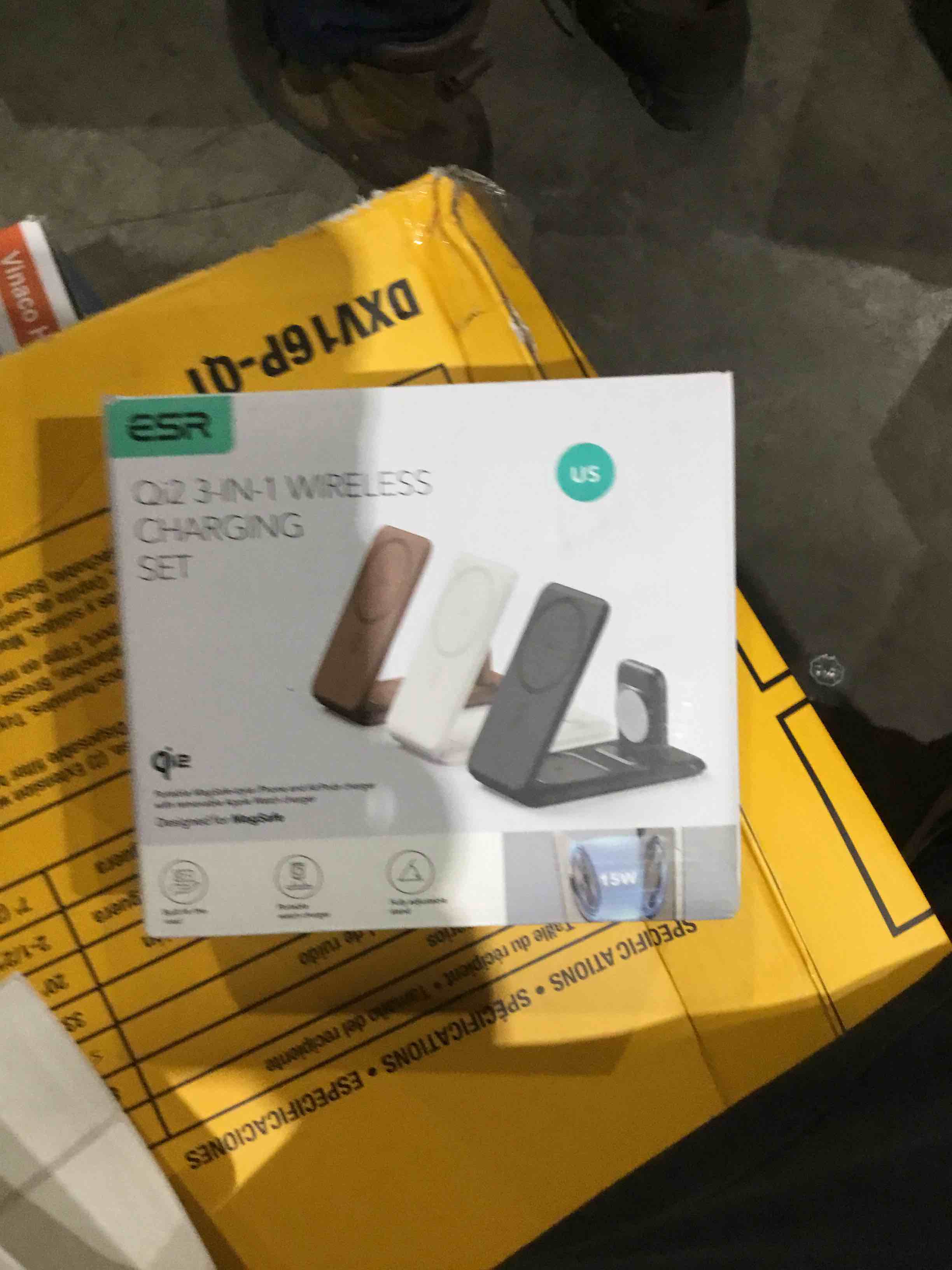 3-in1 wireless charging set 