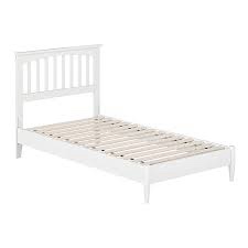 Afifurnishings White Twin Bed (Similar)