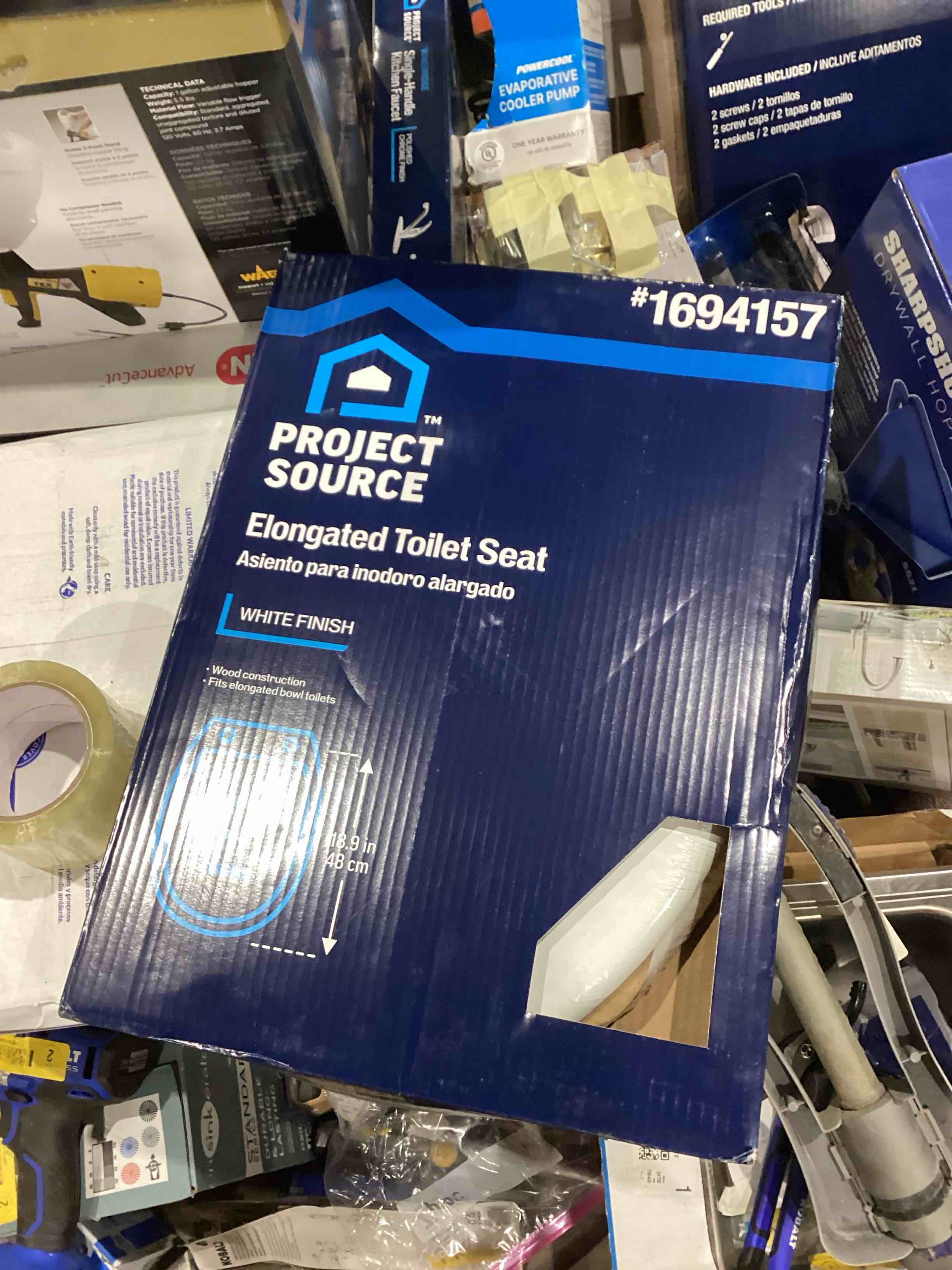 project source elongated toilet seat