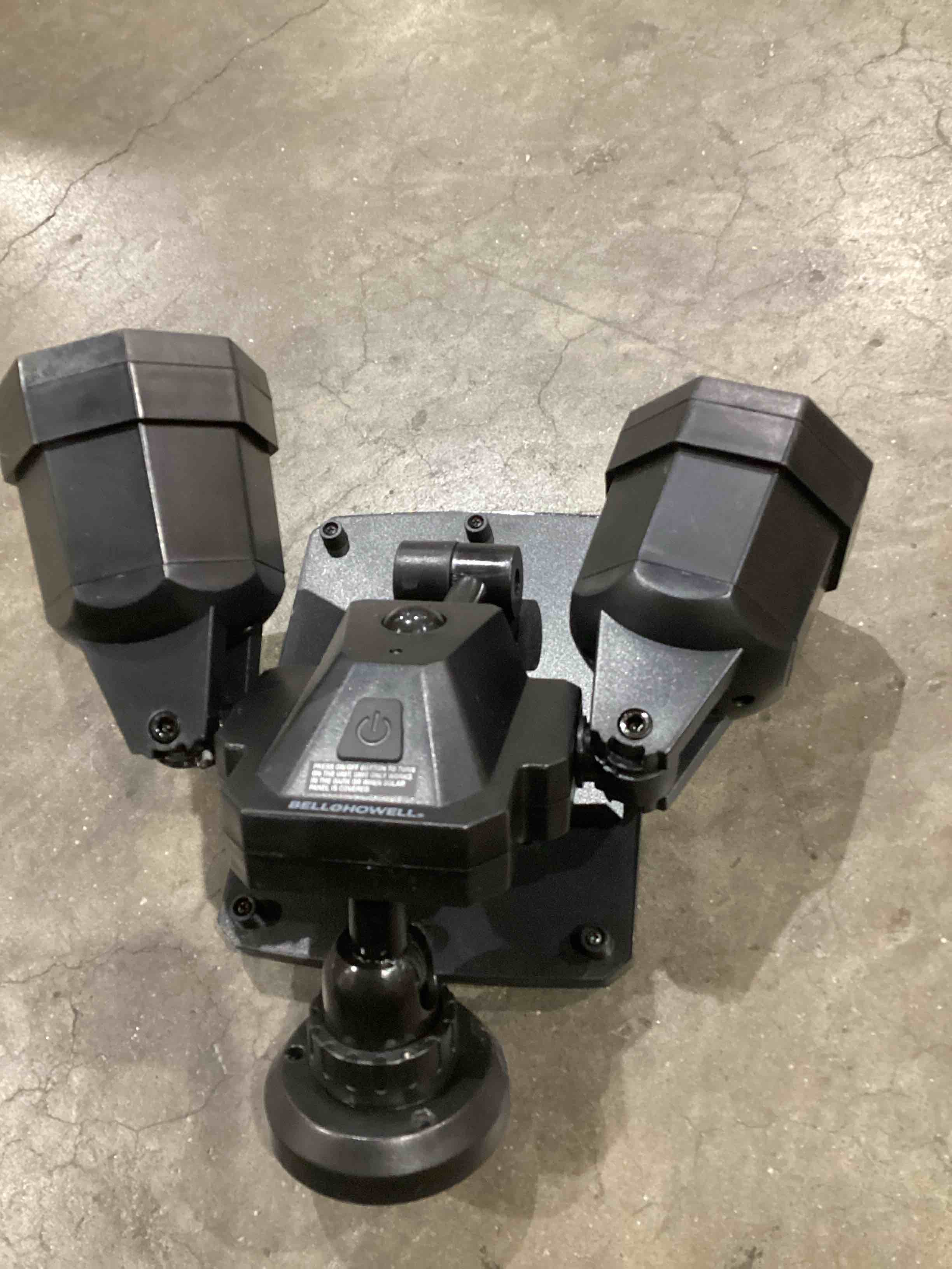 Bell+Howell Bionic Duo Spotlight: Solar Outdoor Lights with Motion Sensor, Adjustable Heads, Super Bright LEDs - Waterproof Landscape Lighting for Patio, Yard, Garden - No Batteries Needed!