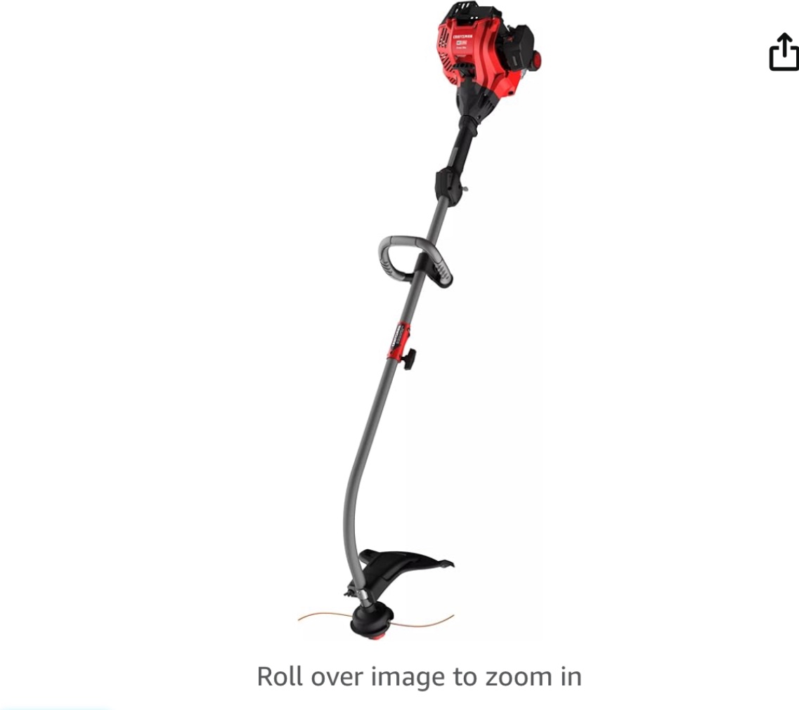 craftsman 4 cycle 30 cc weed cycle