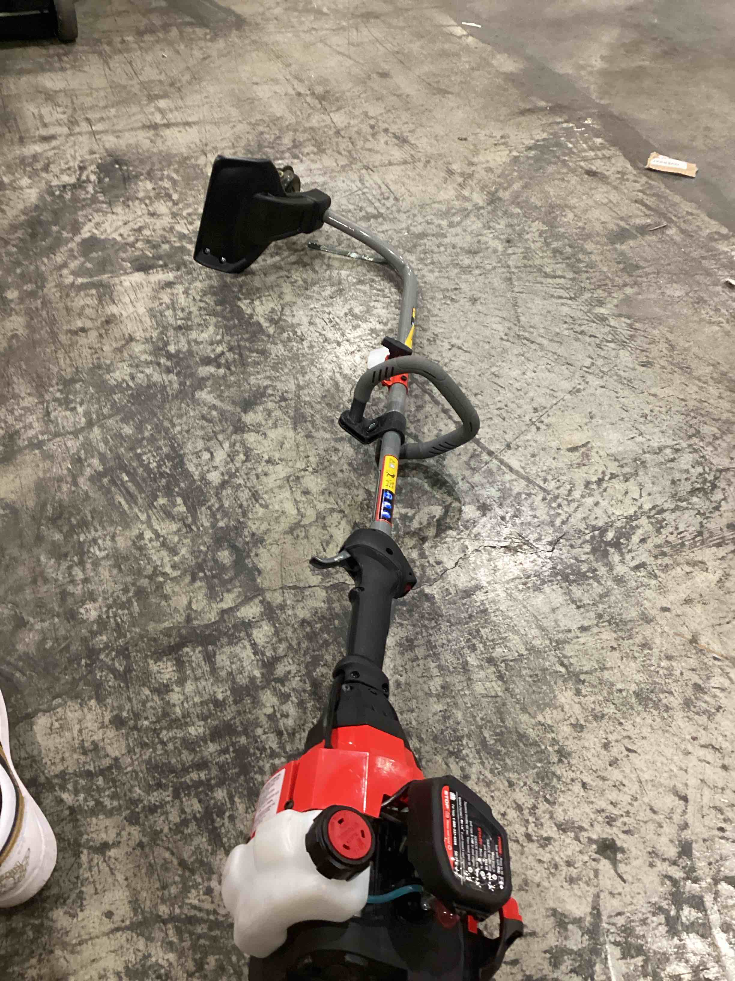 CRAFTSMAN WS205 25cc 2-Cycle Gas Powered Straight Shaft String Trimmer, Liberty Red