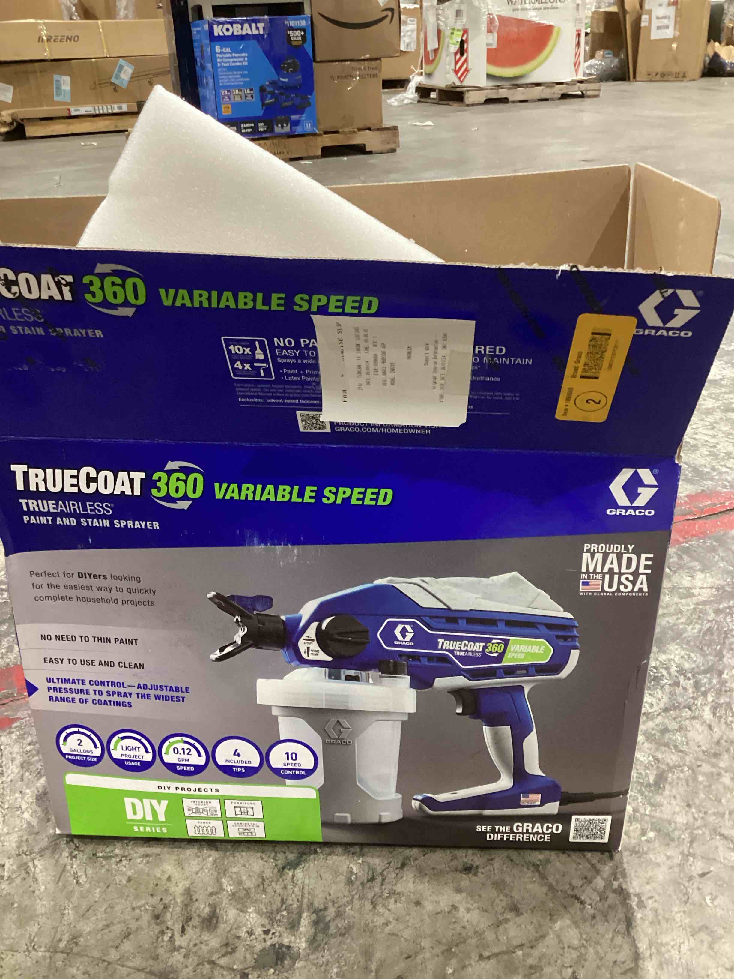 Graco 26D283 TrueCoat 360 Variable Speed Paint Sprayer
