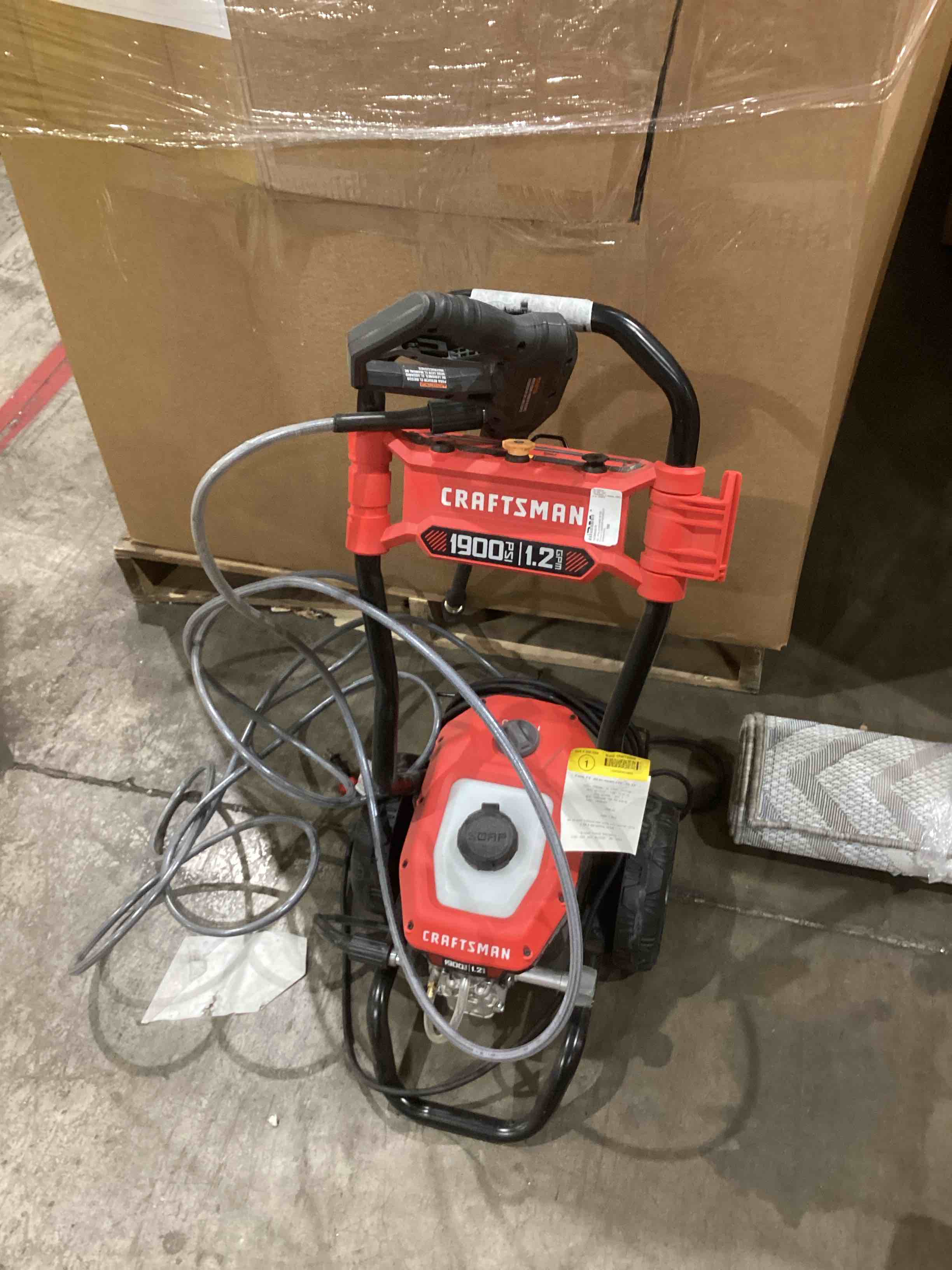 CRAFTSMAN Electric Pressure Washer, Cold Water, 1900 -PSI, 1.2-GPM, Corded (CMEPW1900)