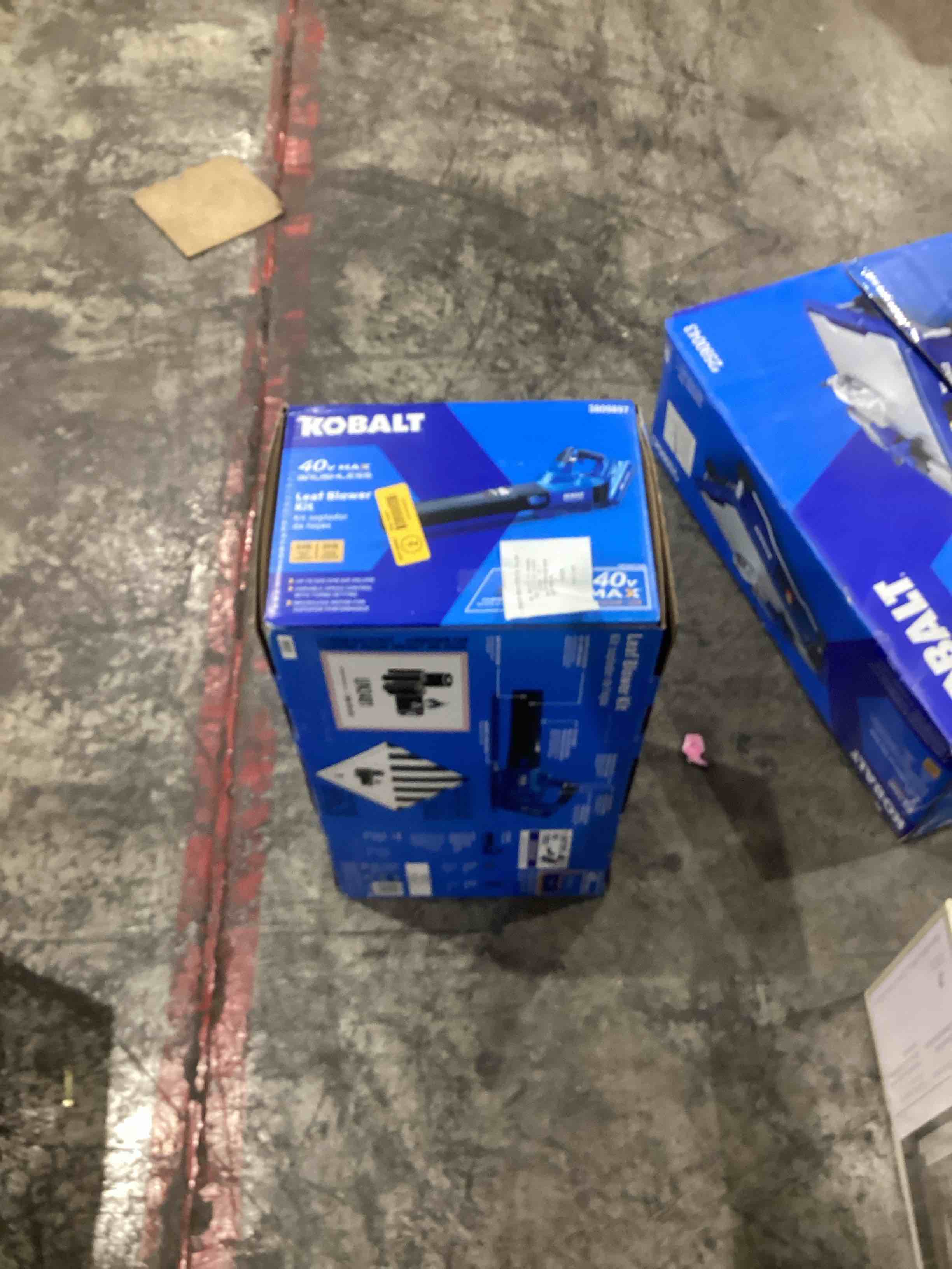 Kobalt Gen4 40-Volt 520-CFM 120-MPH Brushless Handheld Cordless Electric Leaf Blower (Tool Only)