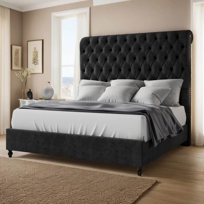 Manervia Upholstered Bed