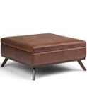 Owen 36" Square Storage Ottoman