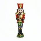 Traditional Nutcracker Drummer Soldier Holiday Decoration with Lights