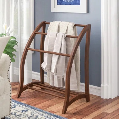 Solid Wood Quilt Rack