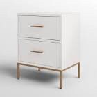 Marino Two Drawer Nightstand