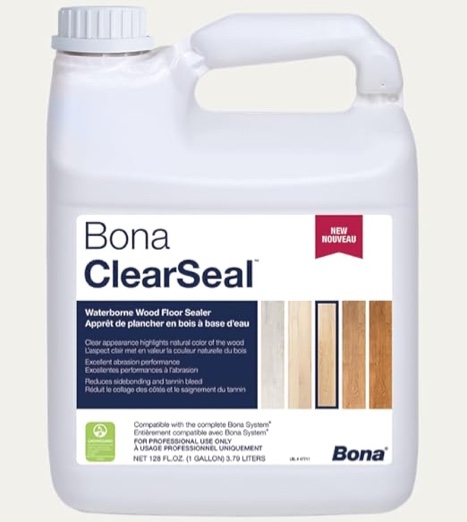 BONA, CLEAR SEAL, Waterborne Wood Floor Sealer, 128 fl Oz, 1 Gallon