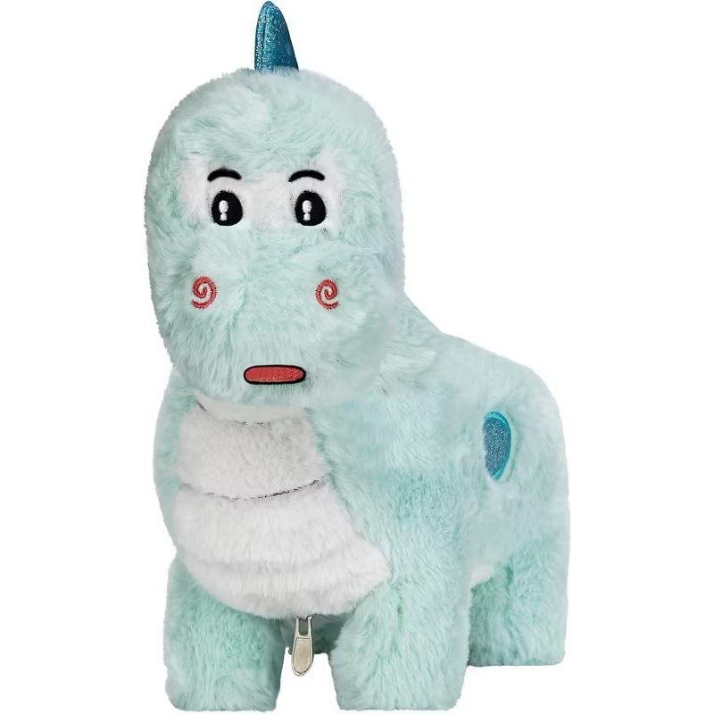 LIGHT AUTUMN, Dinosaur Plush Toy, Green