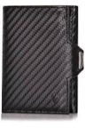 Donbolso Slim Wallet Austin - Carbon Fiber Minimalist Wallet with No Coin Pocket - RFID Blocking - Secure and Stylish - Perfect for Men - Ideal for Travel and Everyday Use, Holds Credit Cards and Cash