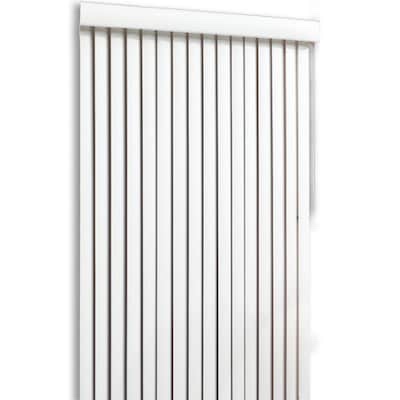 500+ bought last week Project Source Room darkening vertical 3.5-in Slat Width 78-in x 84-in Cordless White Vinyl Room 