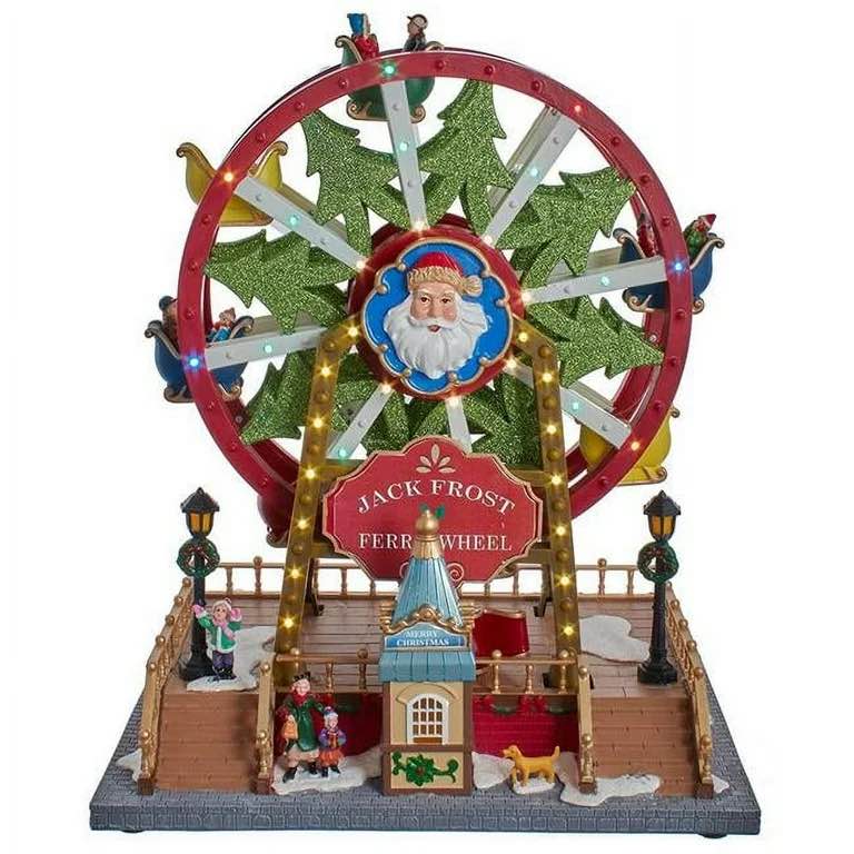 13 in. Lighted Musical Christmas Ferris Wheel with Motion (SIMILAR)