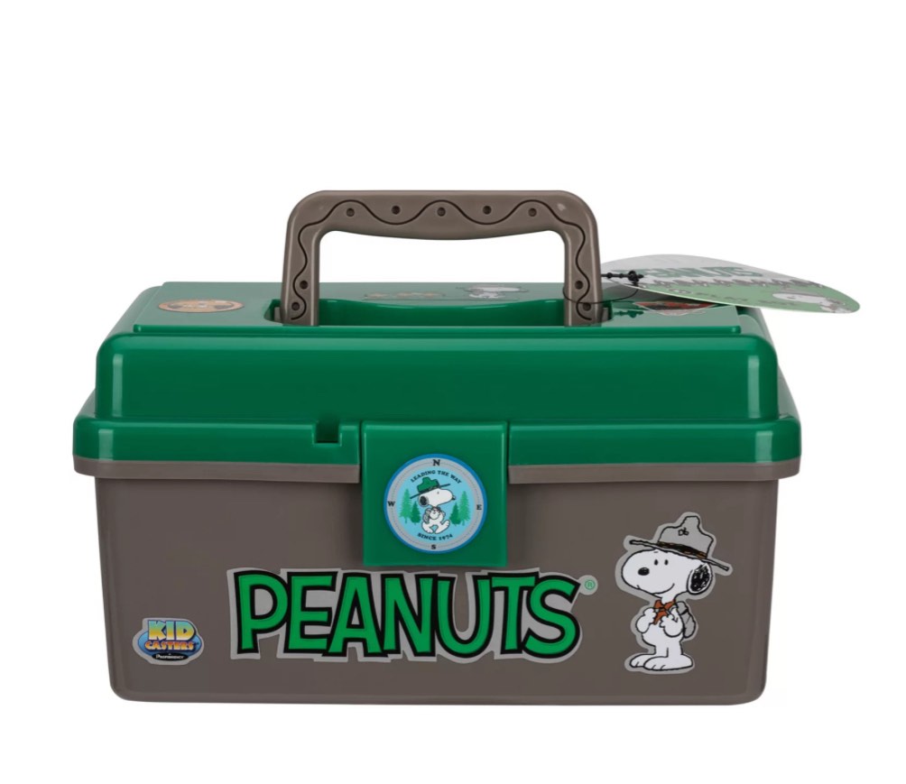 Peanuts Beagle Scout Collection Youth Play Snoopy Tackle Box
