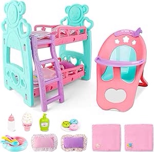 deluxe dolls bunk bed playset item no 6806bd-c15