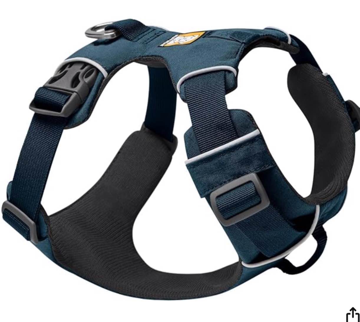 size medium ruffwear Front range, dog harness, blue