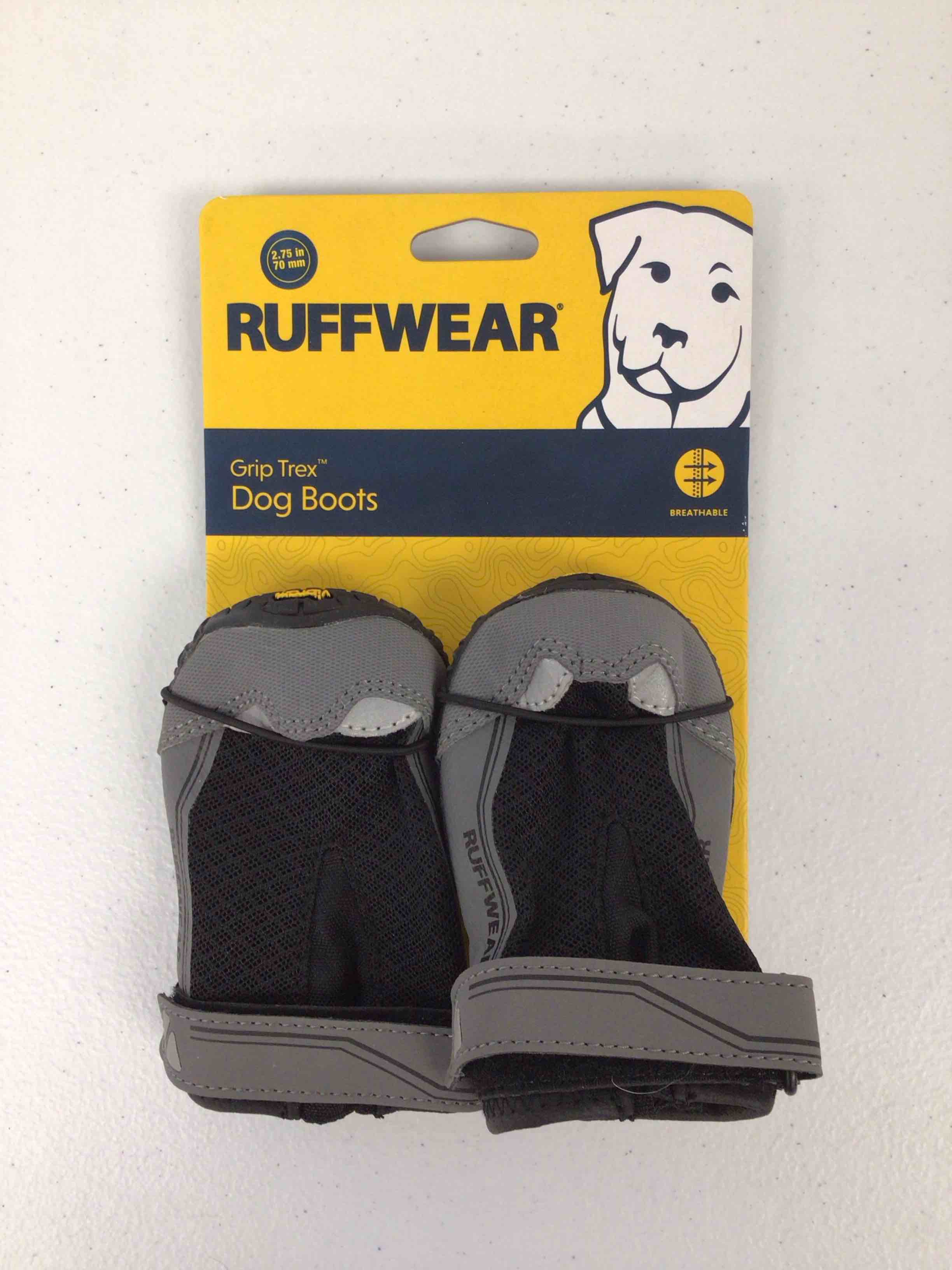 RUFFWEAR, Grip Trex Dog Boots, Outdoor Booties with Rubber Soles for Hiking and Running