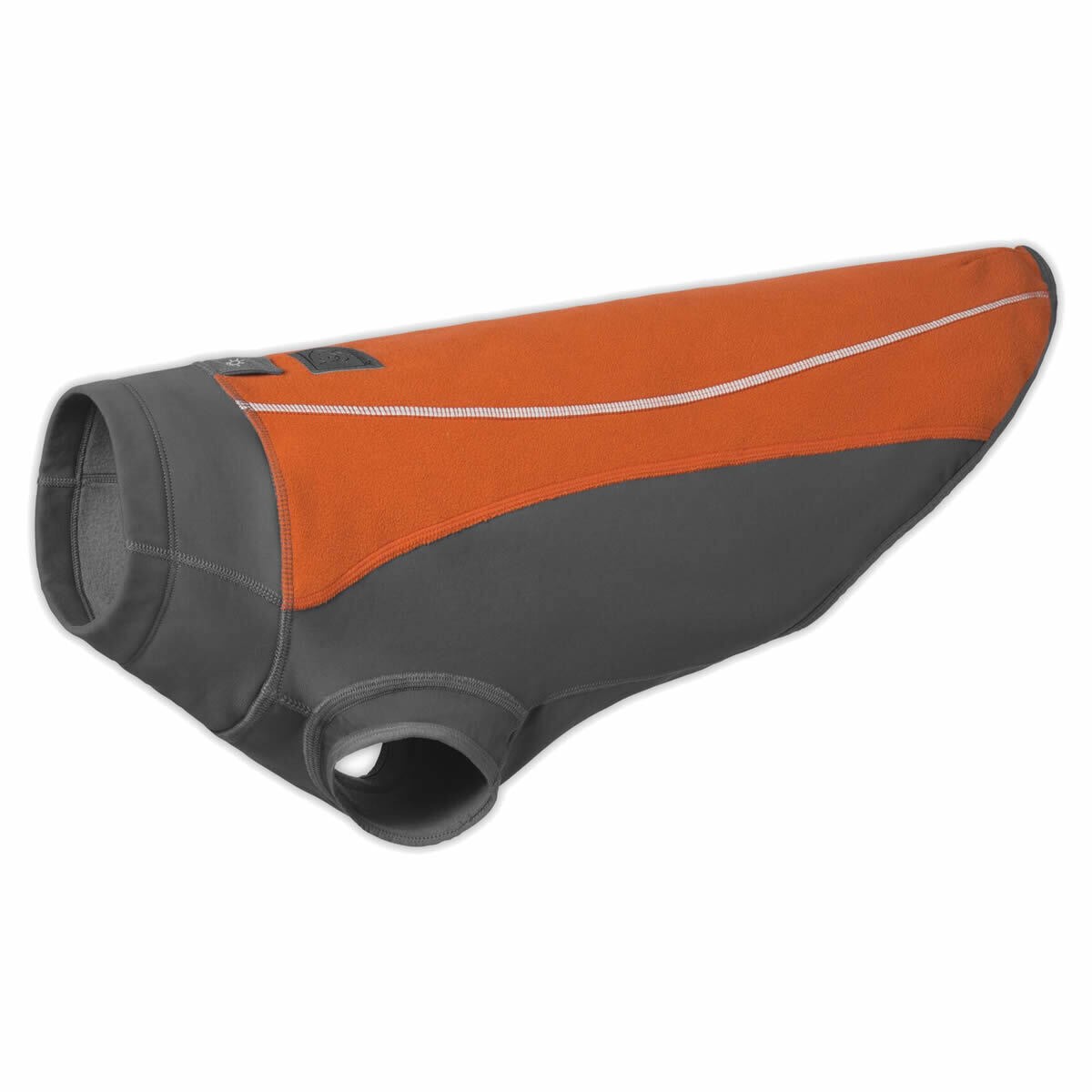 Ruffwear Climate Changer Pullover Dog Fleece Jacket Canyonlands Orange Medium 