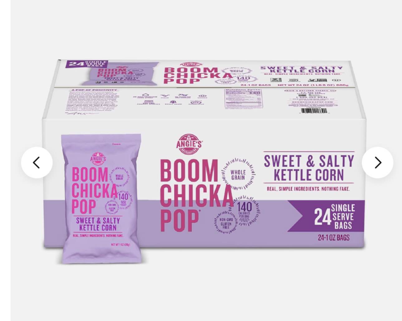 ANG popcorn swt slty bb 9/13/25  (24 1 oz bags) 