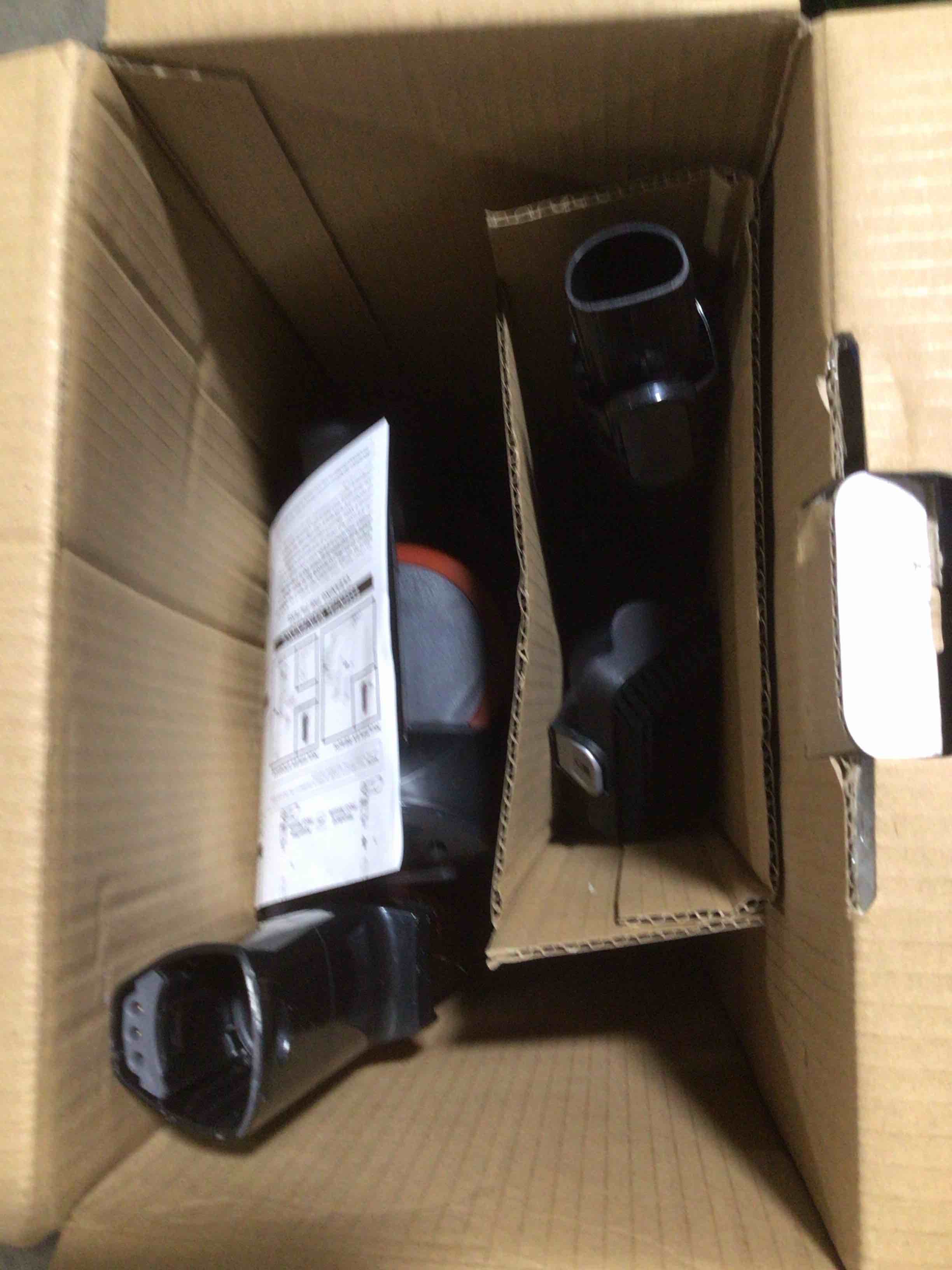 Condition photo showing As Is for Shark Cordless Pet Pro Stick Vacuum - Orange