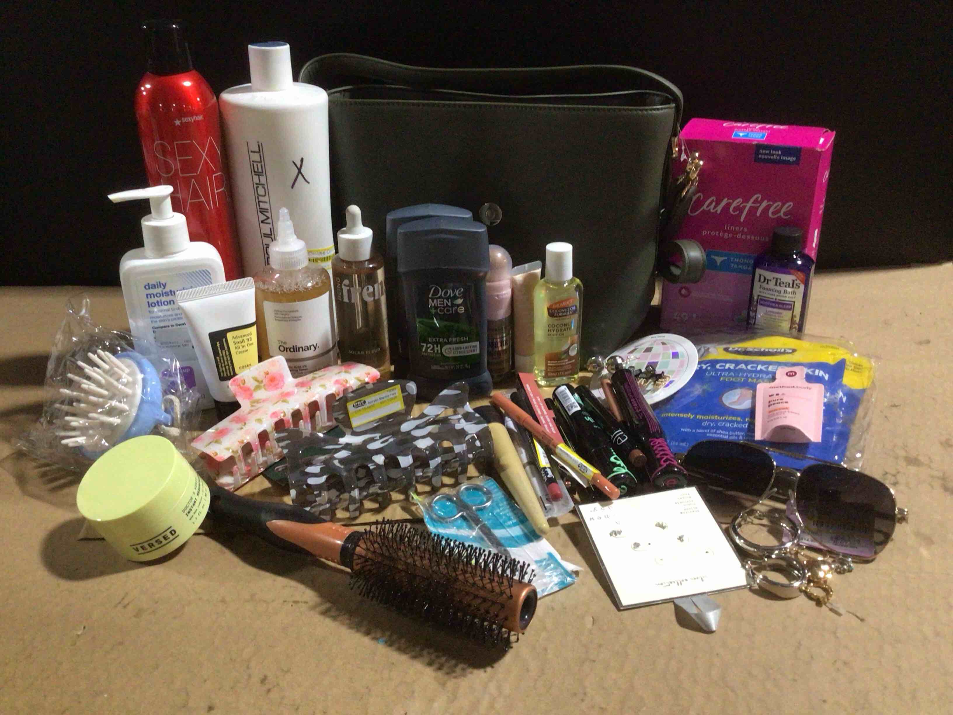 Condition photo showing As Is for health and beauty items, approximately 40 items 